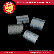 1.5mm width single sided reflective thread for knitting